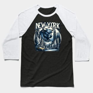 New York Vacation Bulls Baseball T-Shirt